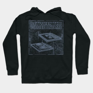 Between the Buried and Me Technical Drawing Hoodie